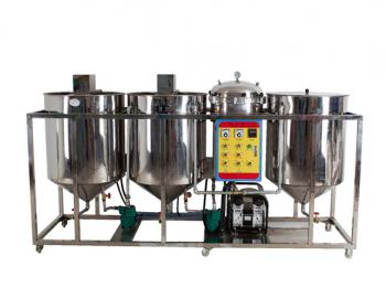 1噸級(jí)小型植物油精煉設(shè)備